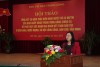 Đồng chí Bùi Thị Minh Hoài, Bí thư Trung ương Đảng, Trưởng Ban Dân vận Trung ương phát biểu khai mạc Hội thảo.