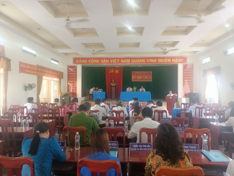 Hội đồng nhân dân xã Tân Bình: Tổ chức Kỳ họp thứ 5 Hội đồng nhân dân xã Khóa XI, nhiệm kỳ 2021 – 2026