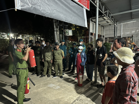 UBND xã Tân Bình tăng cường công tác phòng cháy chữa cháy trên địa bàn
