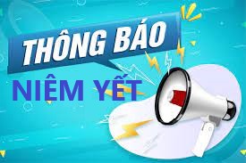 Thông báo niêm yết 02 bộ thủ tục hành chính liên thông khai sinh, khai tử