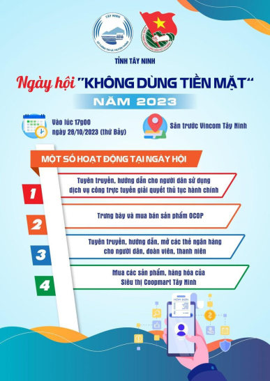 Tổ chức ngày hội "Không dùng tiền mặt" tại Vincom Tây Ninh