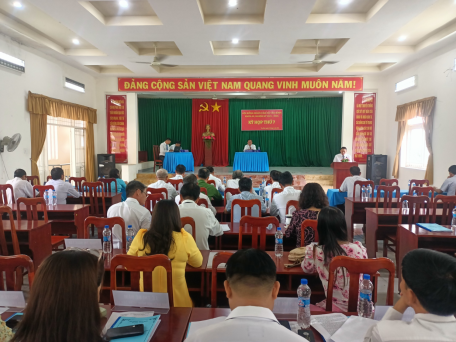 HĐND xã Tân Bình Thành phố Tây Ninh tổ chức kỳ họp thứ 7