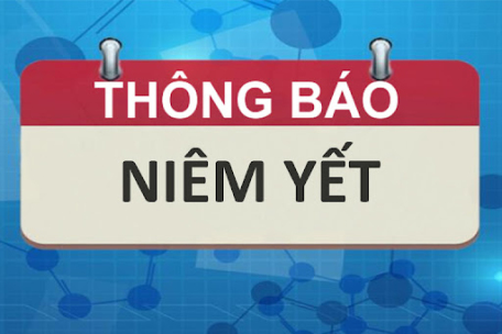 THÔNG BÁO