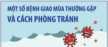 Một số bệnh giao mùa thường gặp và cách phòng tránh