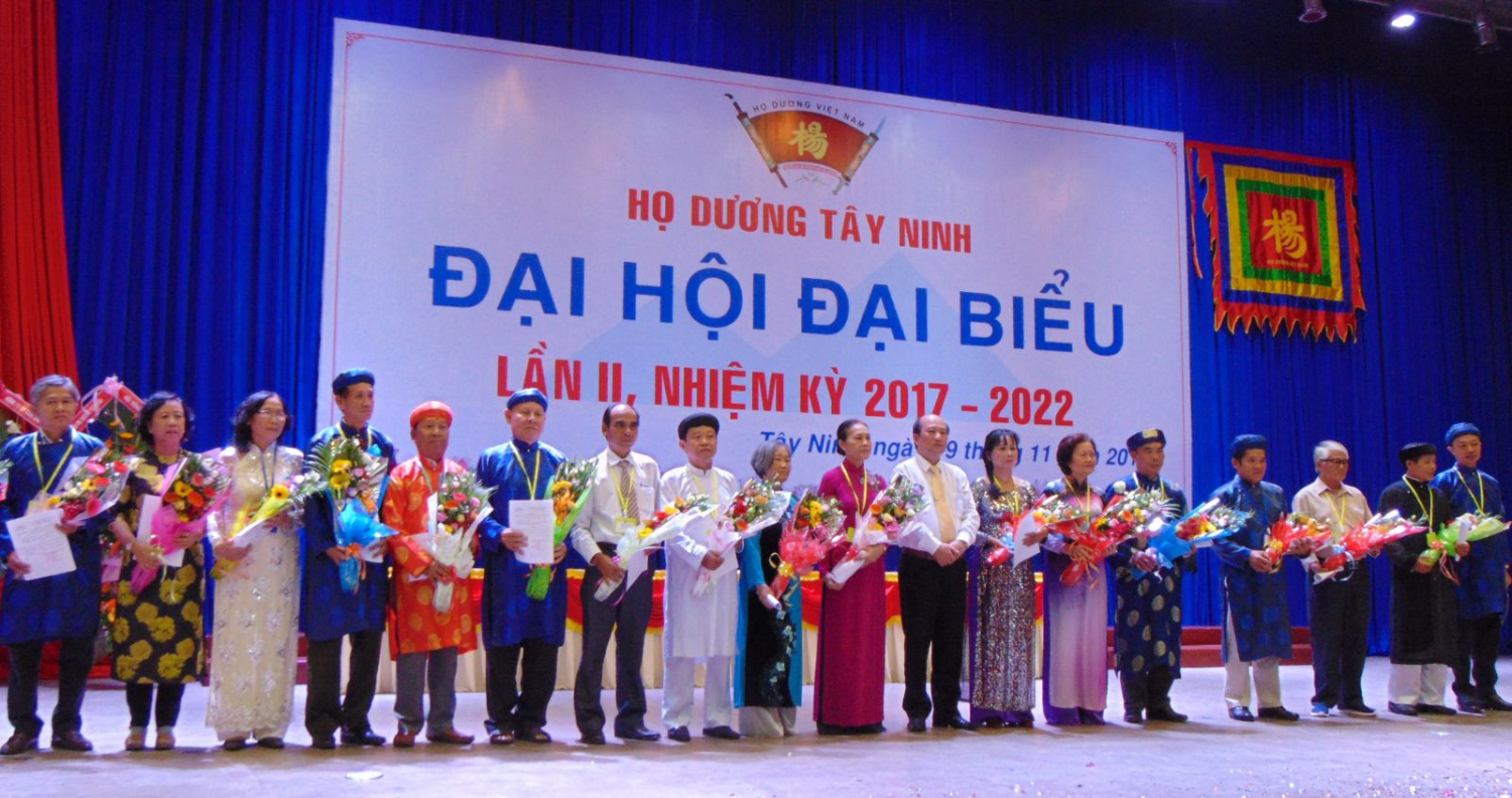 Đại hội đại biểu họ Dương Tây Ninh lần thứ II. Ảnh: NQV