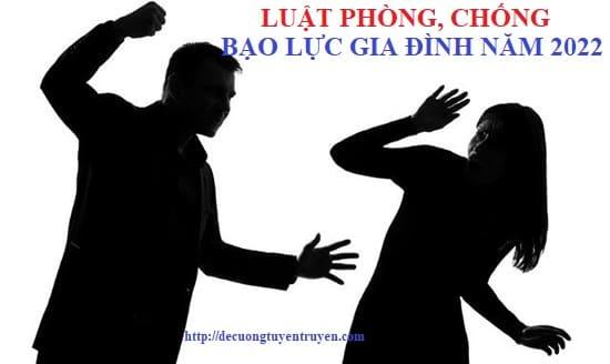 Nội dung cơ bản của Luật Phòng, chống bạo lực gia đình