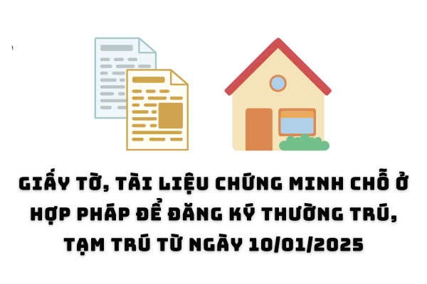 Mới: Không buộc phải nộp giấy tờ chứng minh chỗ ở hợp pháp khi đăng ký cư trú